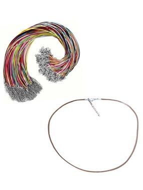 🔴 5 for $10 ONE Lighter Brown Hemp Rope Necklace for Jewelry Making